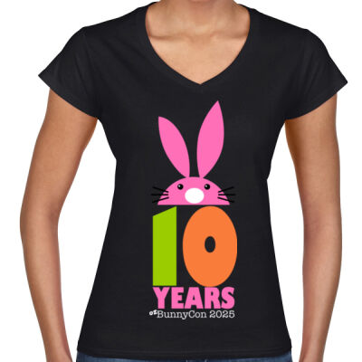 OzBunnyCon 2025 - Women's V Neck Thumbnail